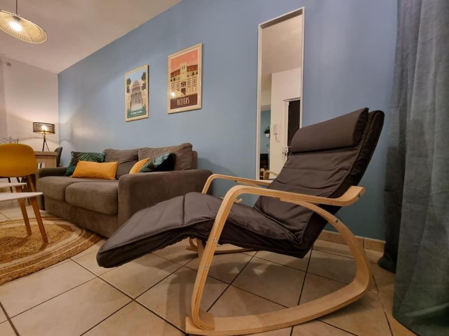 Agreable Appartement Avec 2 Places De Parking Dans Le Garage Béziers Zewnętrze zdjęcie